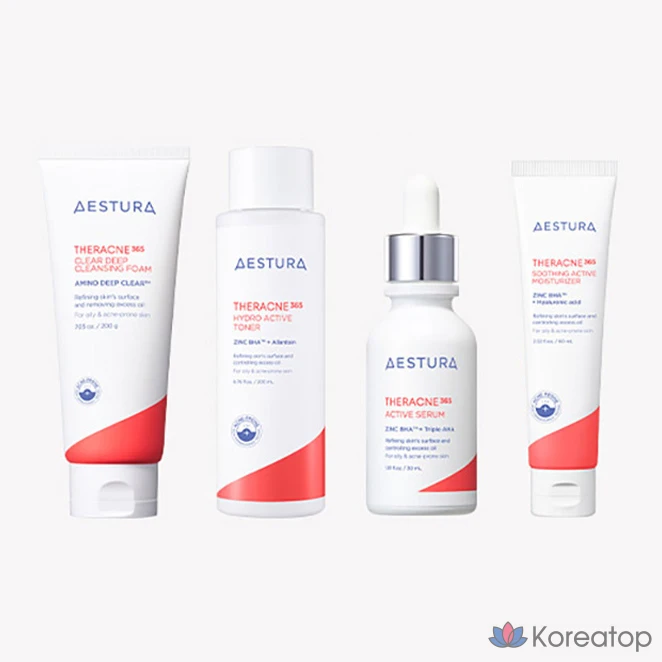 Тонер AESTURA Theracne 365 Soothing Active Moisture Riser, 60 мл, 1 шт.