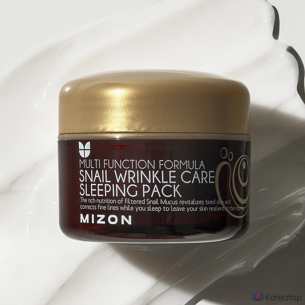 Ночная маска для лица Mizon Snail Wrinkle Care, 80 г, 1 упаковка