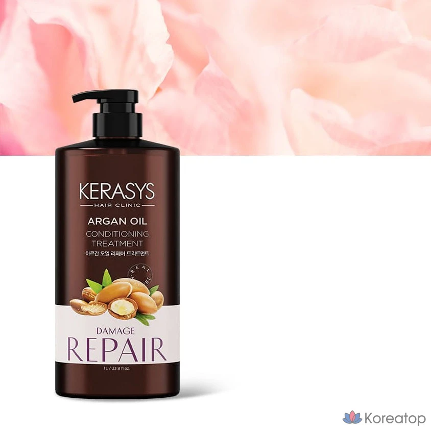 Кондиционер для волос KeraSys Argan Oil Hair Treatment, 1 л, 1 шт.
