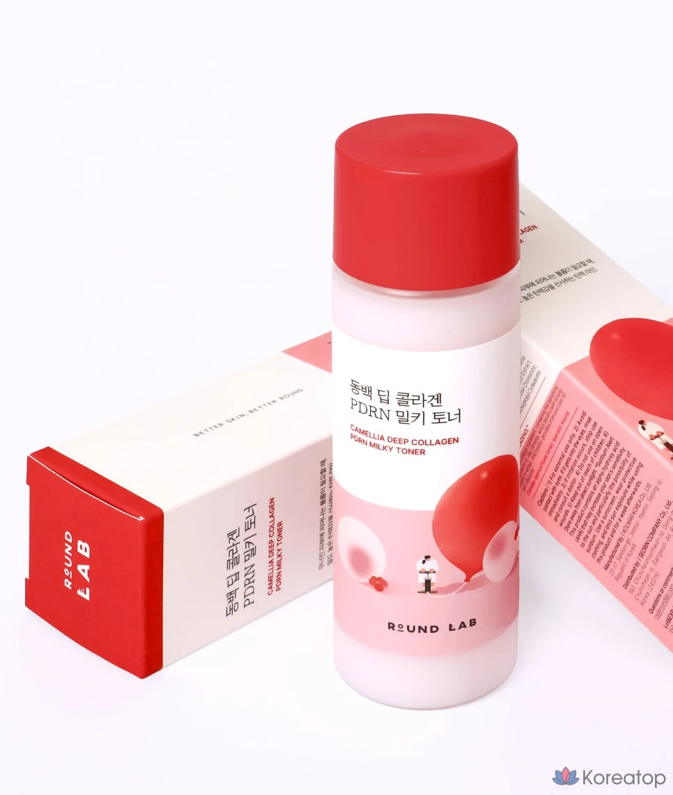 Тонер Round Lab Camellia Deep Collagen PDRN Milky Toner, 150 мл, 1 шт.