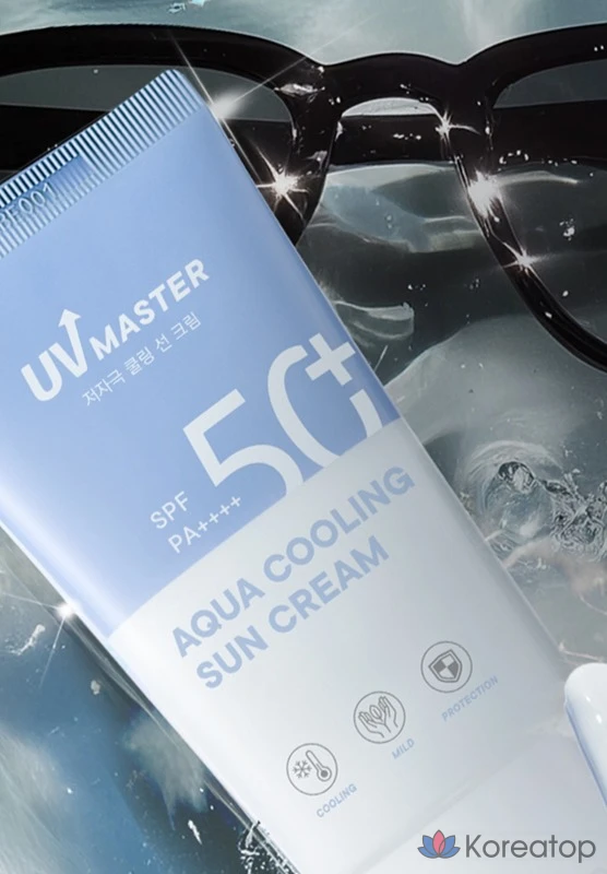 Солнцезащитный крем Tony Moly UV Master Aqua Cooling Sun Cream SPF50+ PA++++, 50 мл, 1 шт.