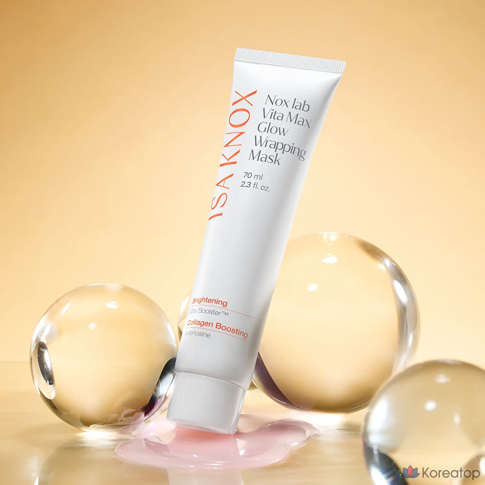 Тканевая маска для лица Isa Knox Knox Lab Vita Max Glow Wrapping Mask, 70 мл, 3 шт., фото 3