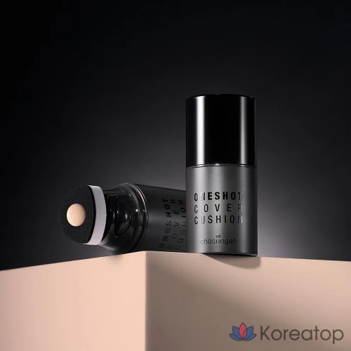 Фундация CHOSUNGAH One Shot Cover Foundation SPF50+ PA++++, оттенок Light Beige, 30 мл, 1 шт.