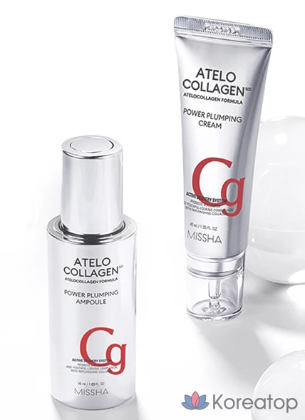 Крем для лица Missha Atelo Collagen 500 Powerful Lumping Cream, 40 мл, 1 шт.