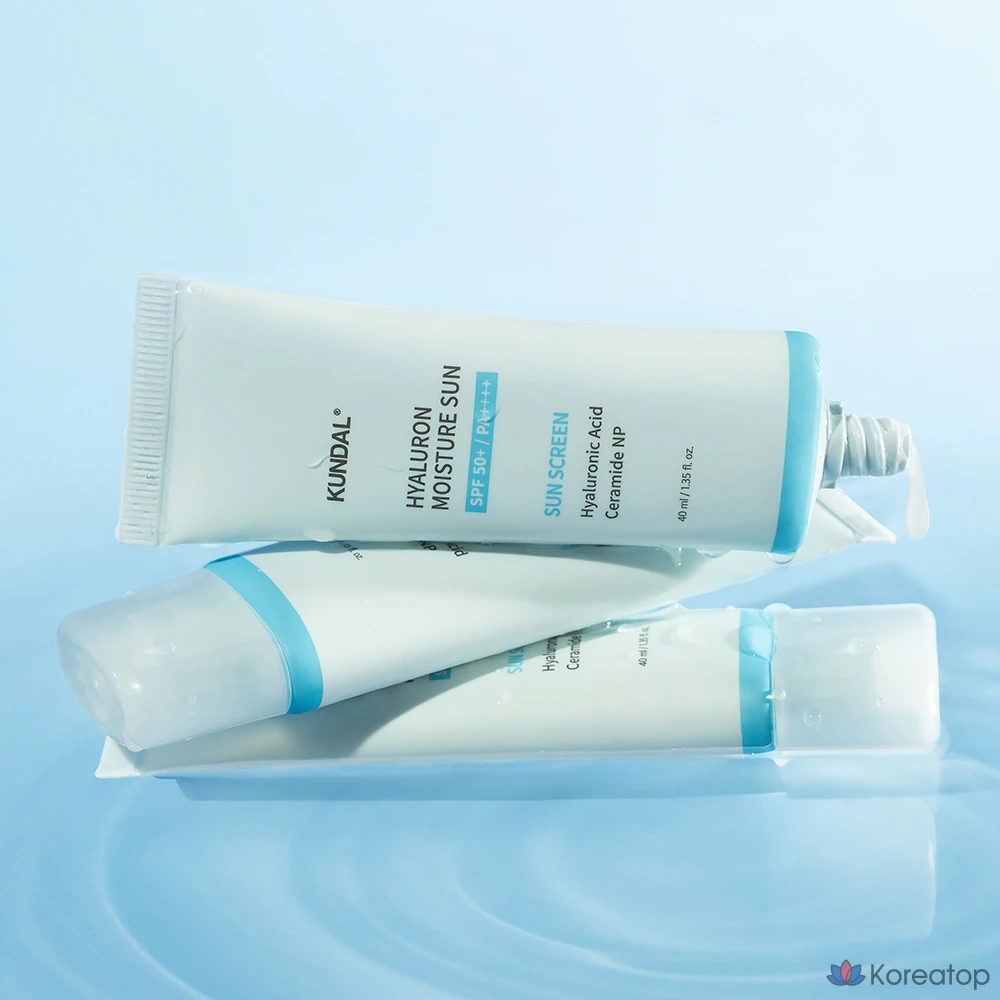 Солнцезащитный крем Kundal Hyaluron Moisture Sun Cream, 40 мл, 1 шт.