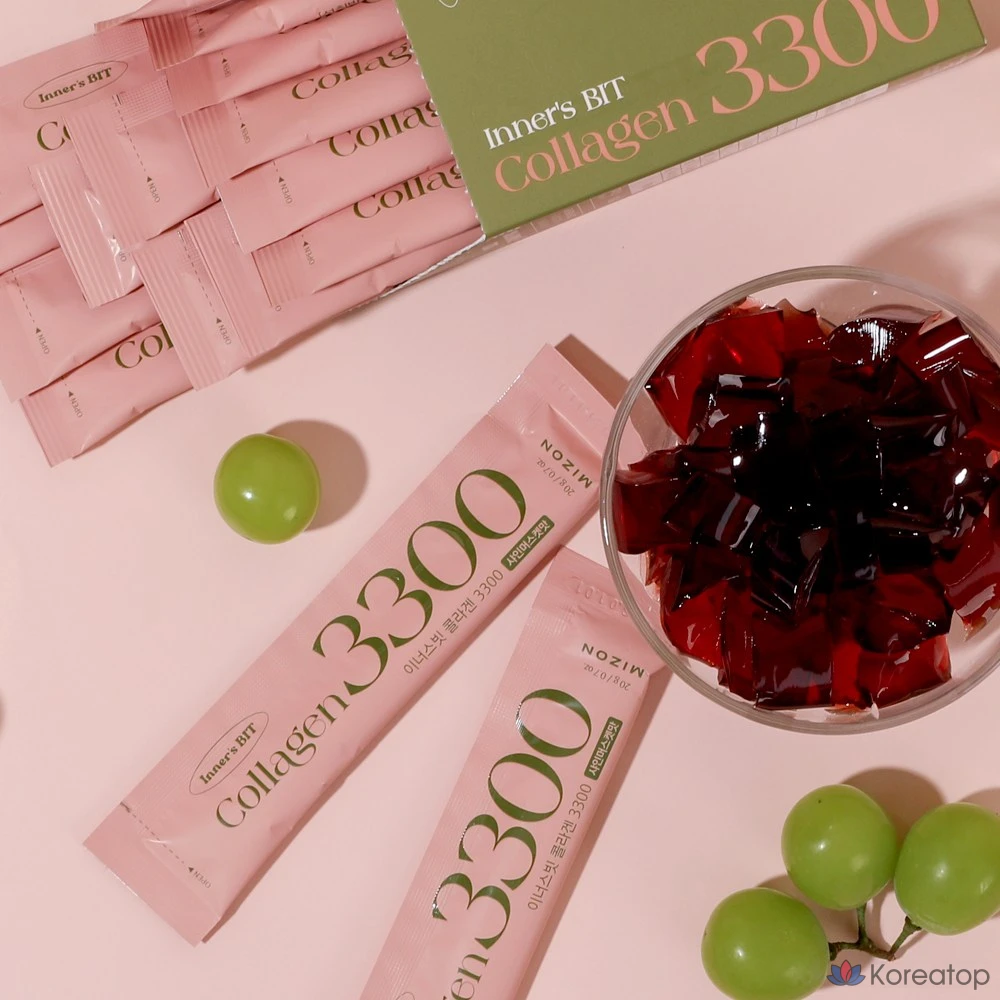 Стик-желе Mizon Inner's Fit Premium Vegan Collagen Jelly Stick, 3300 мг, 14 шт., 280 г