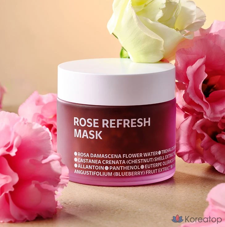 Тканевая маска для лица Isoi Rose Refresh Mask, 80 г, 1 шт.