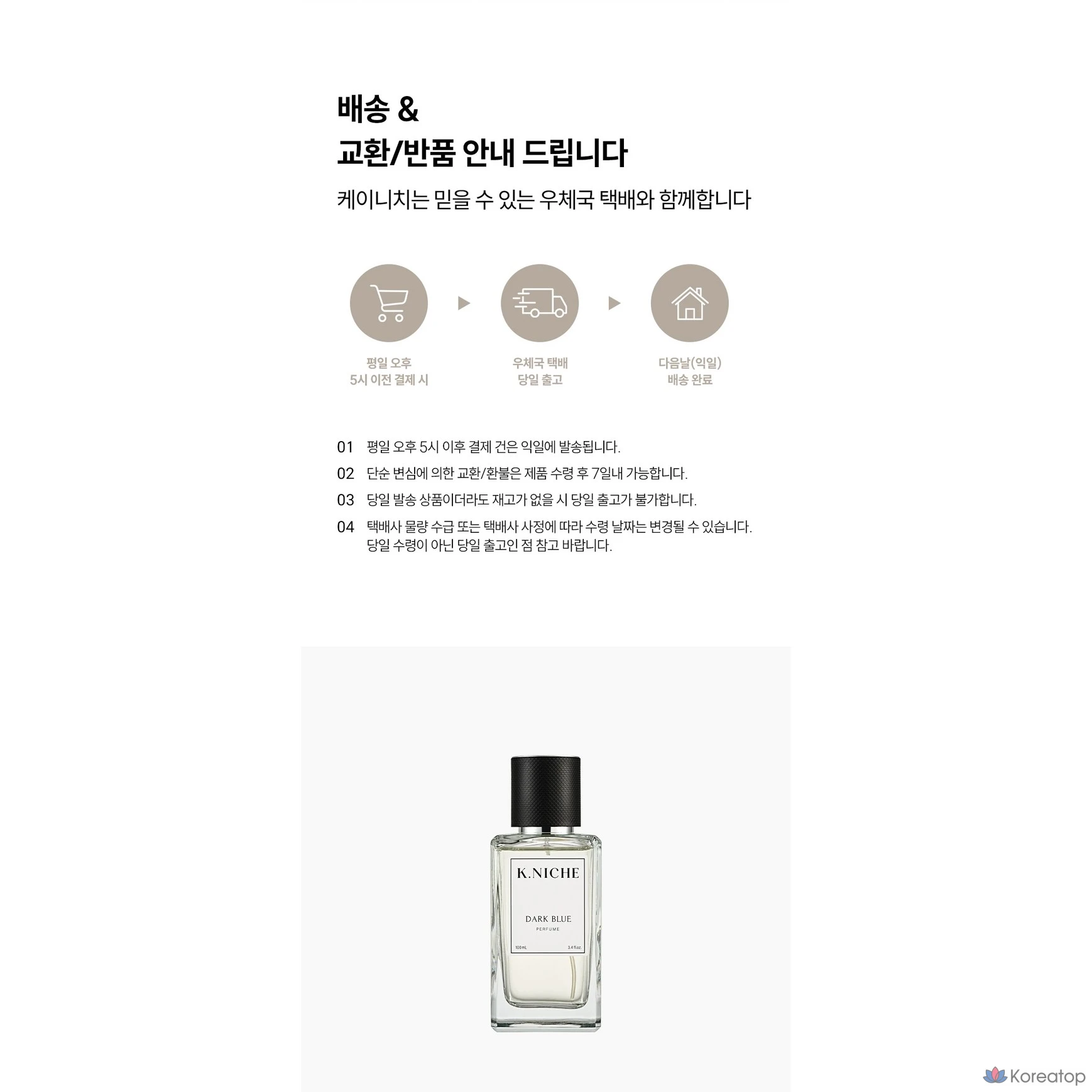 Парфюмированная вода Enprani Keinichi Dark Blue Eau de Parfum, 100 мл, 1 шт.