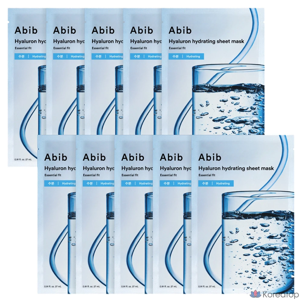 Тканевая маска для лица Abib Hyaluron Moisture Sheet Essential Fit Mask