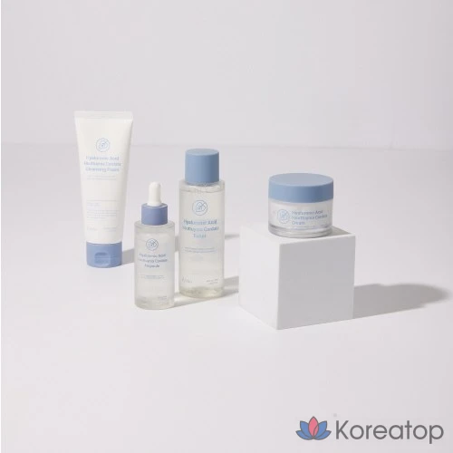 Набор для ухода Esfolio Centella Asiatica 4-piece Set (Foam Cleanser + Toner + Ampoule + Cream), 1 шт.