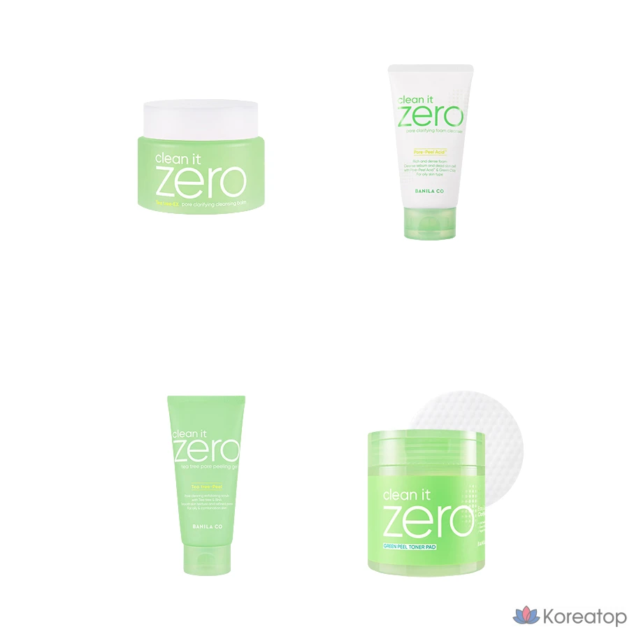 Пилинг-гель BANILA CO Clean It Zero Tea Tree Pore Peeling Gel, 120 мл, 1 шт.