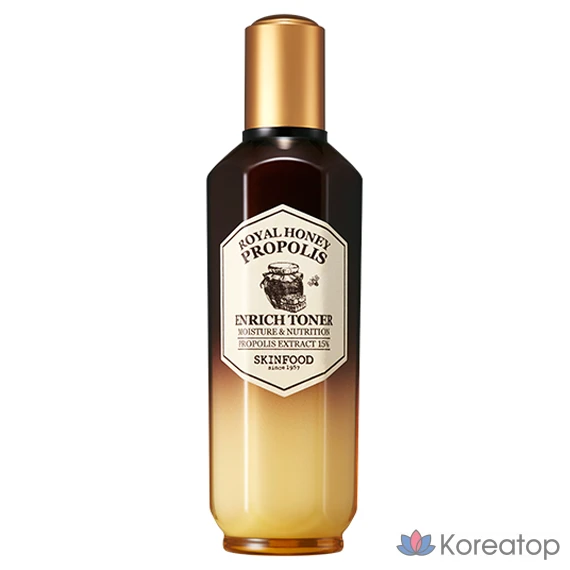 Тонер Skinfood Royal Honey Propolis Enrich Toner, 160 мл, 1 шт.