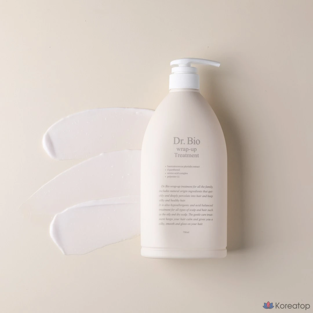 Набор для ухода Dr. Bio No Silicone Wrap Up Treatment 3-piece Set, 1250 мл, 1 шт.