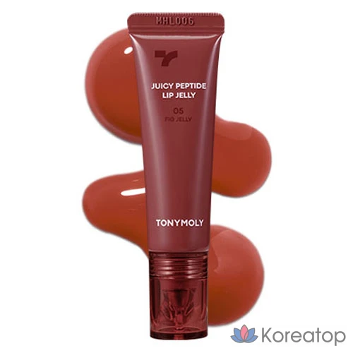 Бальзам для губ Tony Moly Juicy Peptide Lip Jelly, оттенок 05 Fig Jelly, 10 г, 1 шт.