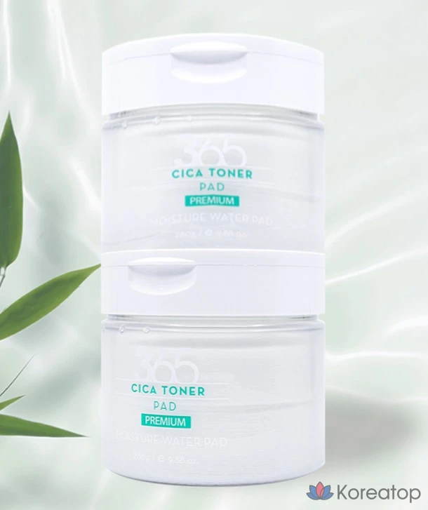 Тонер-пэды 3W Clinic 365 Days Cica Toner Pad, 280 г, 1 шт.