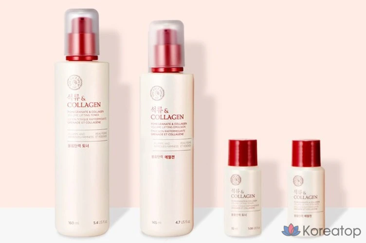 Набор для ухода The Face Shop Pomegranate and Collagen Special 2-piece Set, 4 шт., фото 2