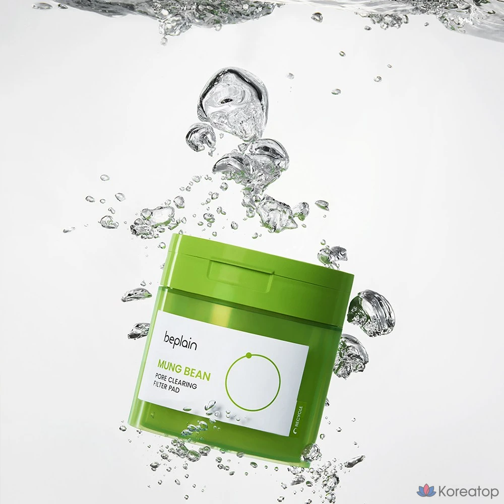 Пилинг-пэды Beplain Green Bean Pore Clearing Filter Pad, 180 мл, 70 шт.