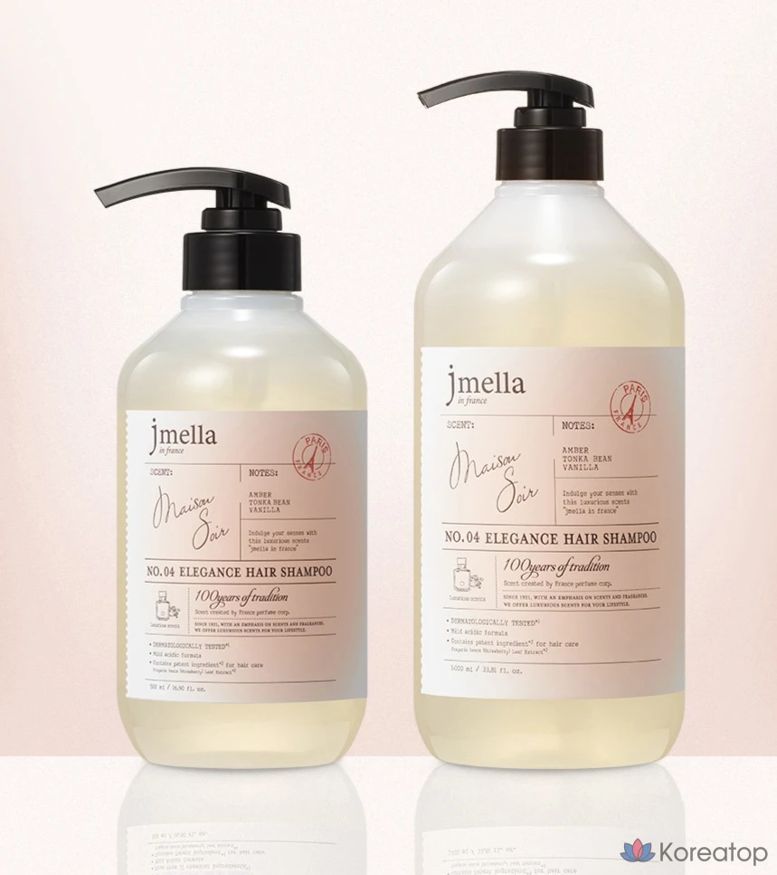 Шампунь для волос Jmella In France Elegance Maison Soie Hair Shampoo, 1 л, 1 шт., фото 4