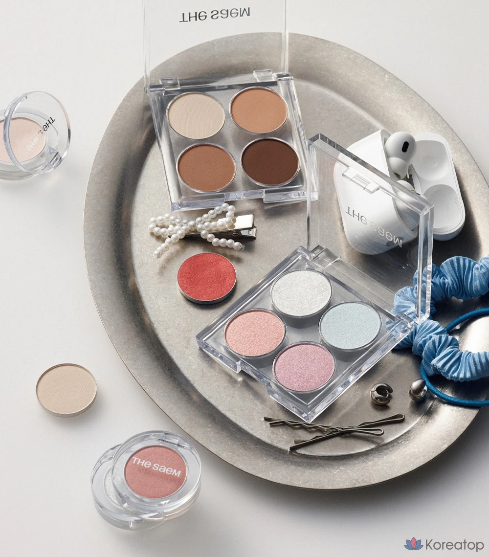 Тени для век The Saem Saemmul Single Shadow Jelly, оттенок PK02, 1 шт.