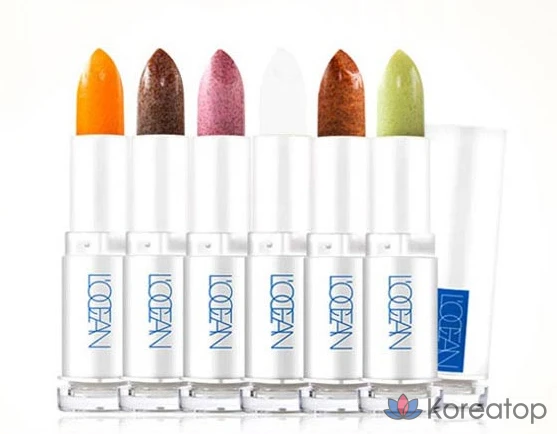 Скраб для губ L'OCEAN Lip Sugar Scrub, оттенок Sugar Green Apple, 3.5 г, 1 шт.