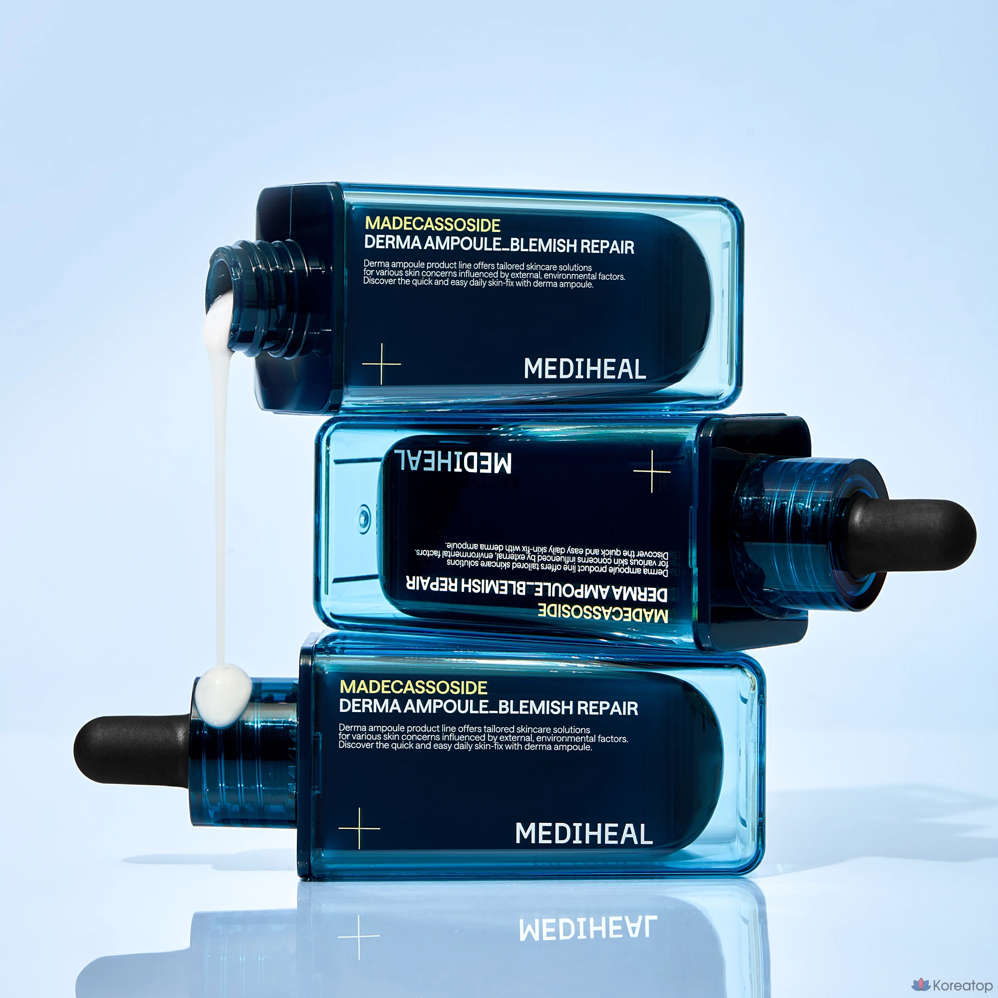 Ампульная сыворотка MEDIHEAL Madecassoside Derma Ampoule Scar Repair, 50 мл, 1 шт.