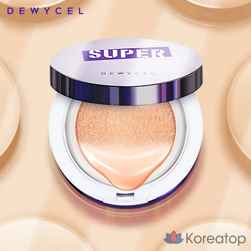 Кушон-фундация DEWYCEL Superful Cushion Foundation, оттенок 21, 15 г, 1 шт., фото 5
