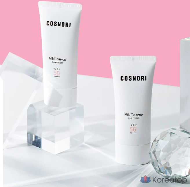 Солнцезащитный крем Cosnori Mild Tone Up Sun Cream SPF50+ PA++++, 50 мл, 1 шт.