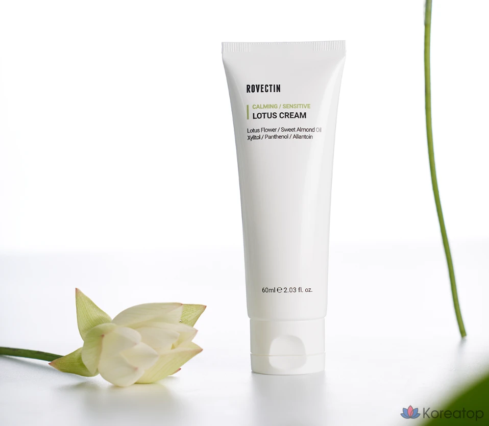 Увлажняющий крем Rovectin Calming Lotus Clean Lotus Water Cream, 60 мл, 1 шт.