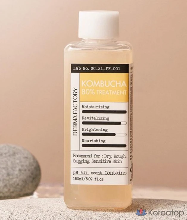 Триатмент Derma Factory Kombucha 80% Treatment, 150 мл, 1 шт.