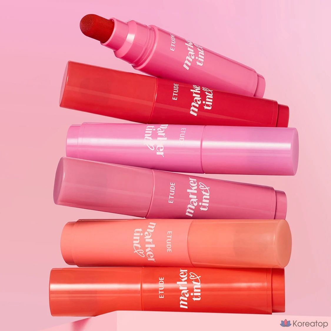 Тинт для губ Etude House Dear Darling Marker Tint, оттенок 02 Mono Plum, 1 шт.
