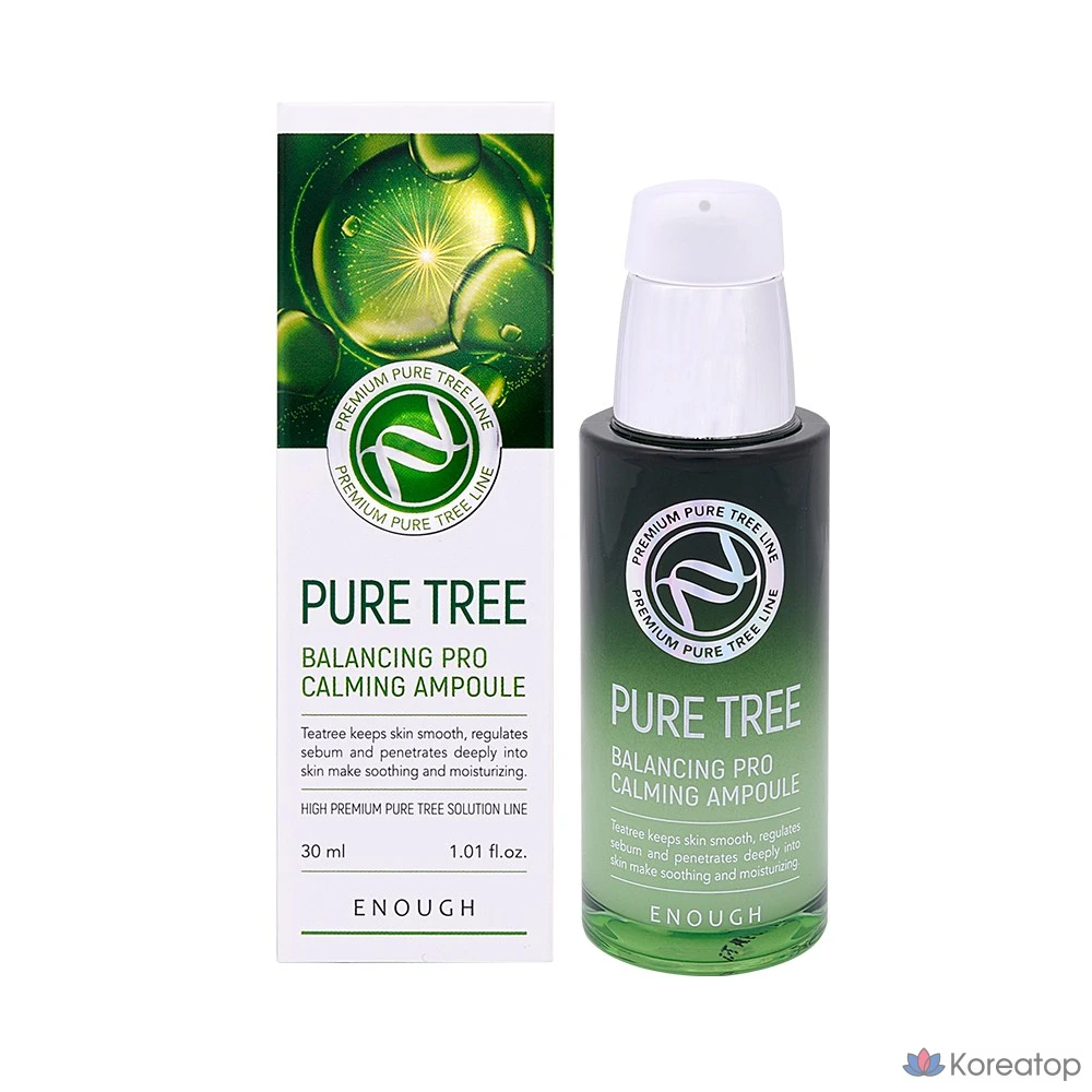 Ампульная сыворотка Enough Pure Tree Ampoule, 30 мл, 1 шт.