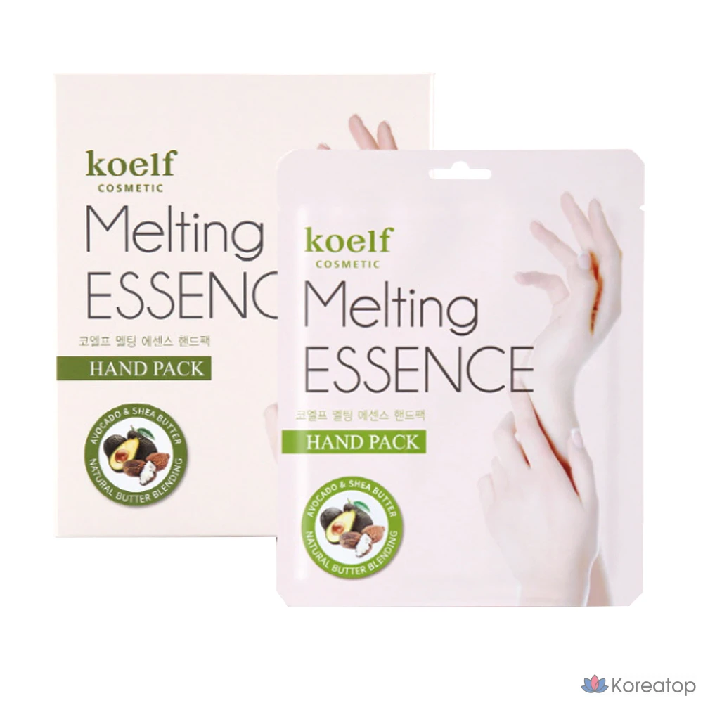 Тканевая маска для рук Koelf Melting Essence Hand Pack, 10 шт.