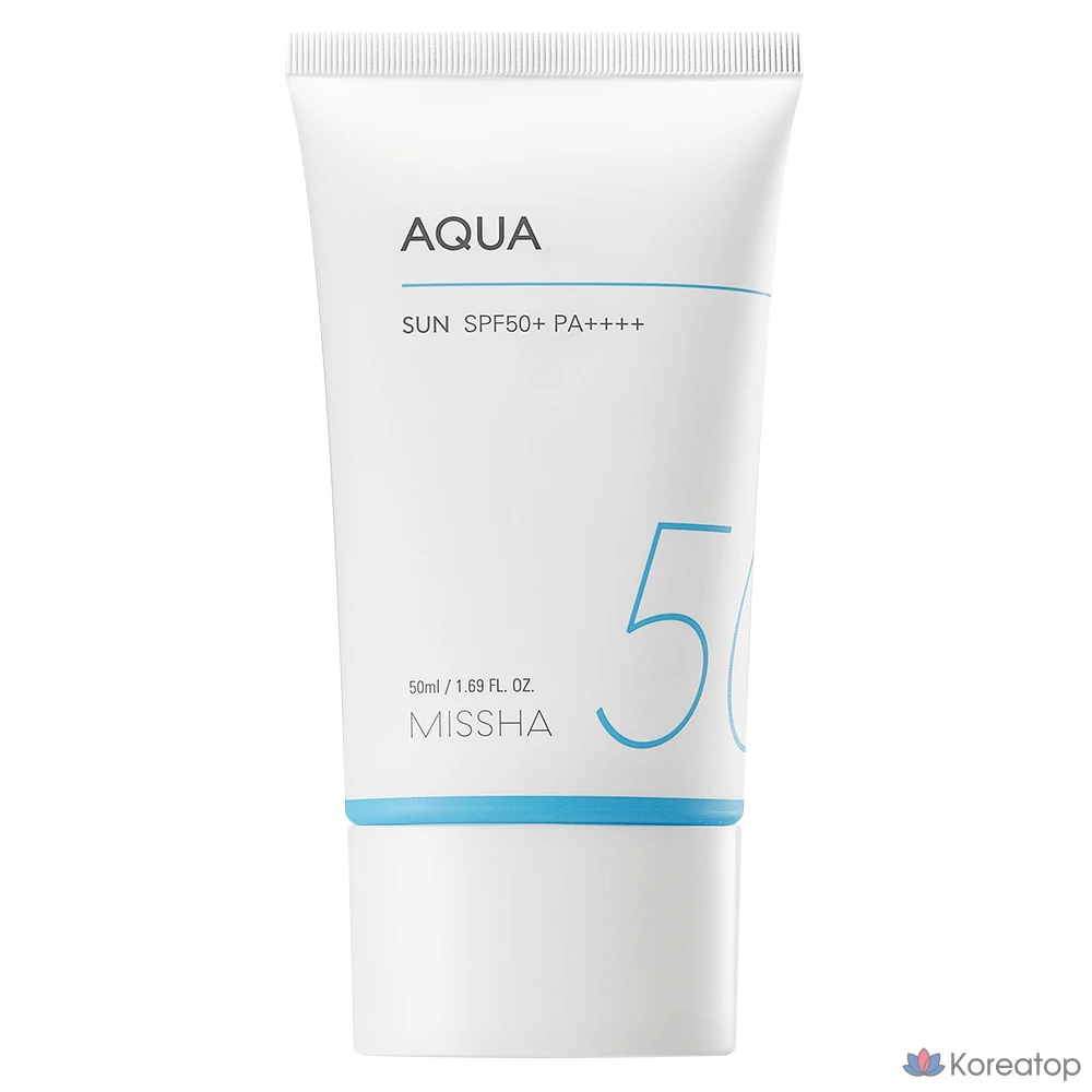 Солнцезащитный крем Missha All Around Safe Block Aqua Sun Cream SPF50+ PA++++, 50 мл, 1 шт.