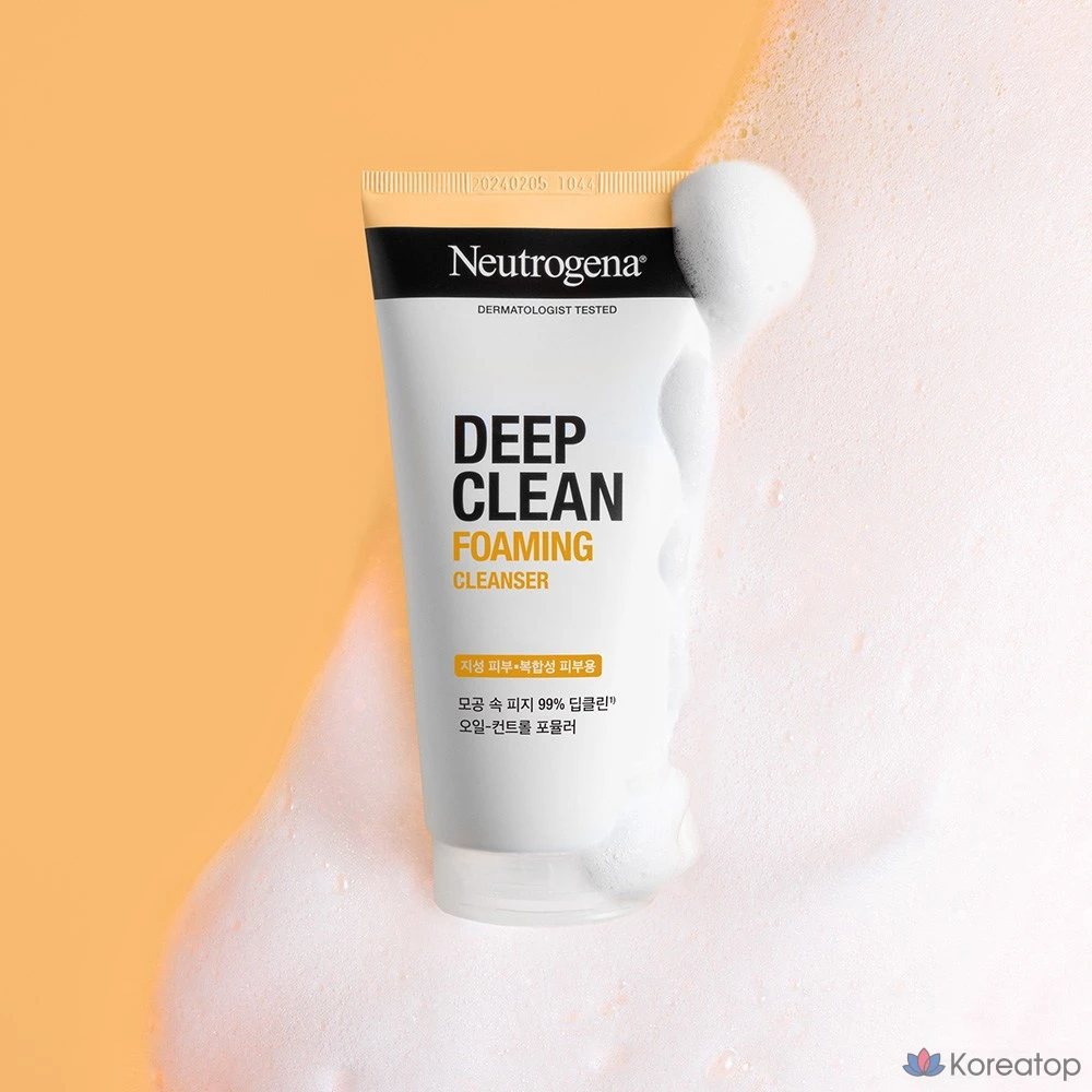 Пенка для умывания Neutrogena Deep Clean Foaming Cleanser, 100 г, 1 шт., фото 3