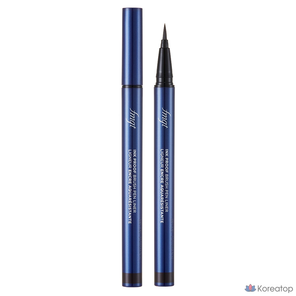 Подводка для глаз FMGT Inkproof Brush Pen Liner, оттенок 02 Brownproof, 0.6 г, 1 шт.