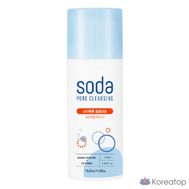 Очищающая пенка Holika Holika Soda Tock Tock Bubble Mask Cleansing Foam, 100 мл, 1 шт.