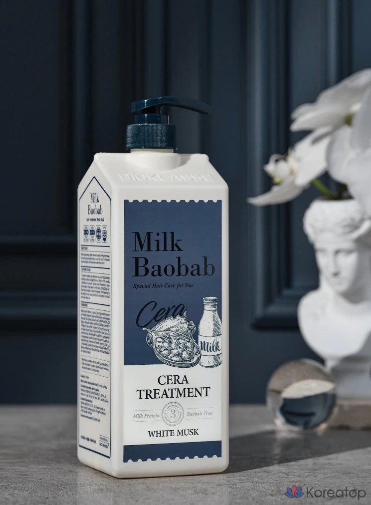 Кондиционер для волос Milk Baobab Cera Treatment White Musk, 1.2 л, 1 шт.