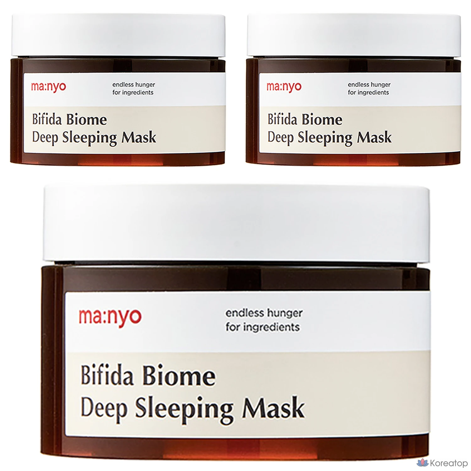 Сыворотка-маска для лица Manyo Bifida Biome Deep Sleeping Mask, 100 мл, 3 шт.