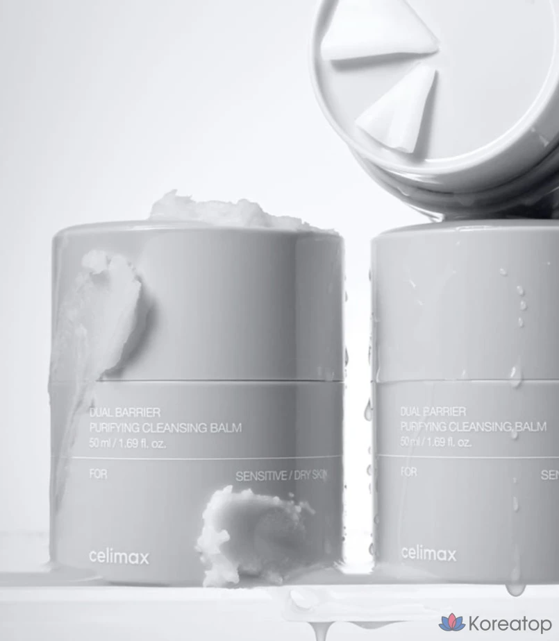 Очищающий бальзам Celimax Dual Barrier Purifying Cleansing Balm (набор: основной + сменный блок), 50 мл, 1 шт.