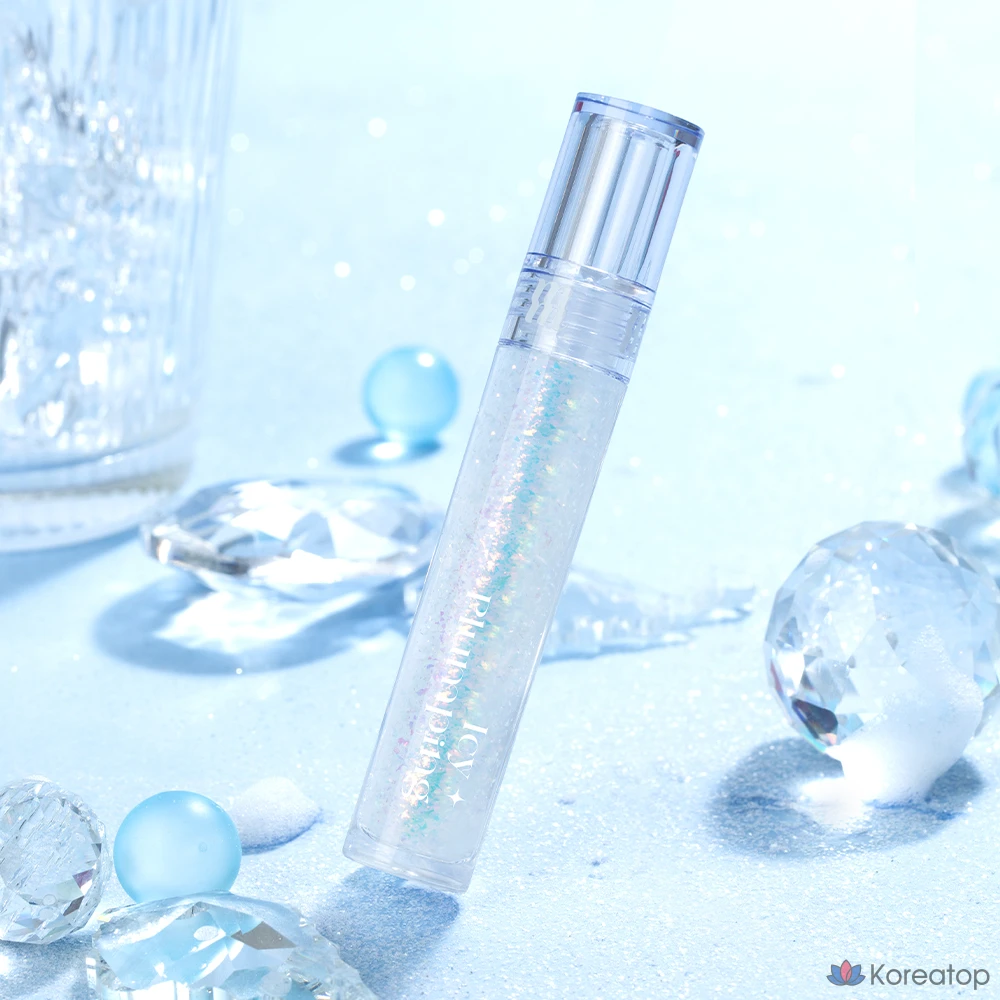 Блеск для губ MERZY Icy Plumping Lip Gloss, оттенок IP1 Icy Flake, 4.5 г, 1 шт., фото 2