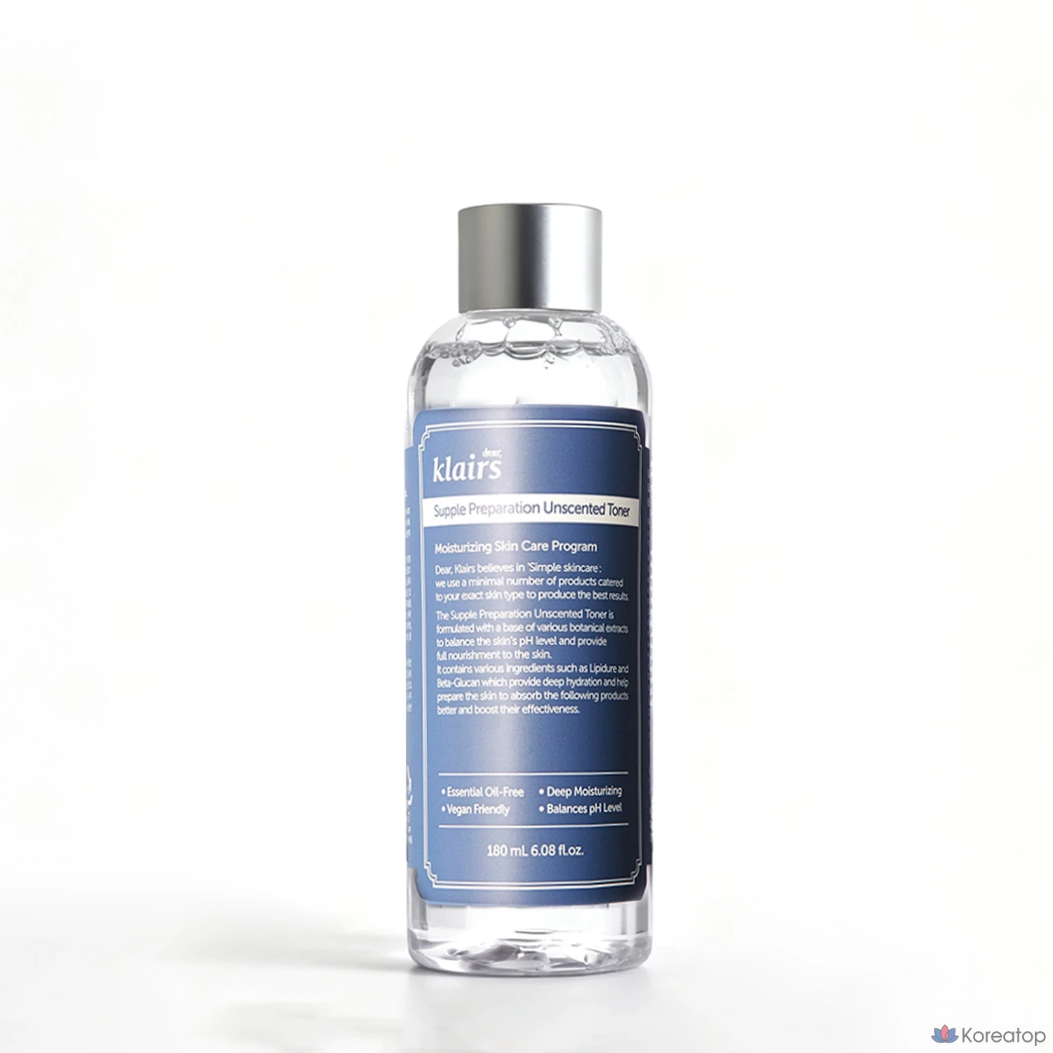 Тонер Dear, Klairs Supple Preparation Unscented Toner, 180 мл, 1 шт.