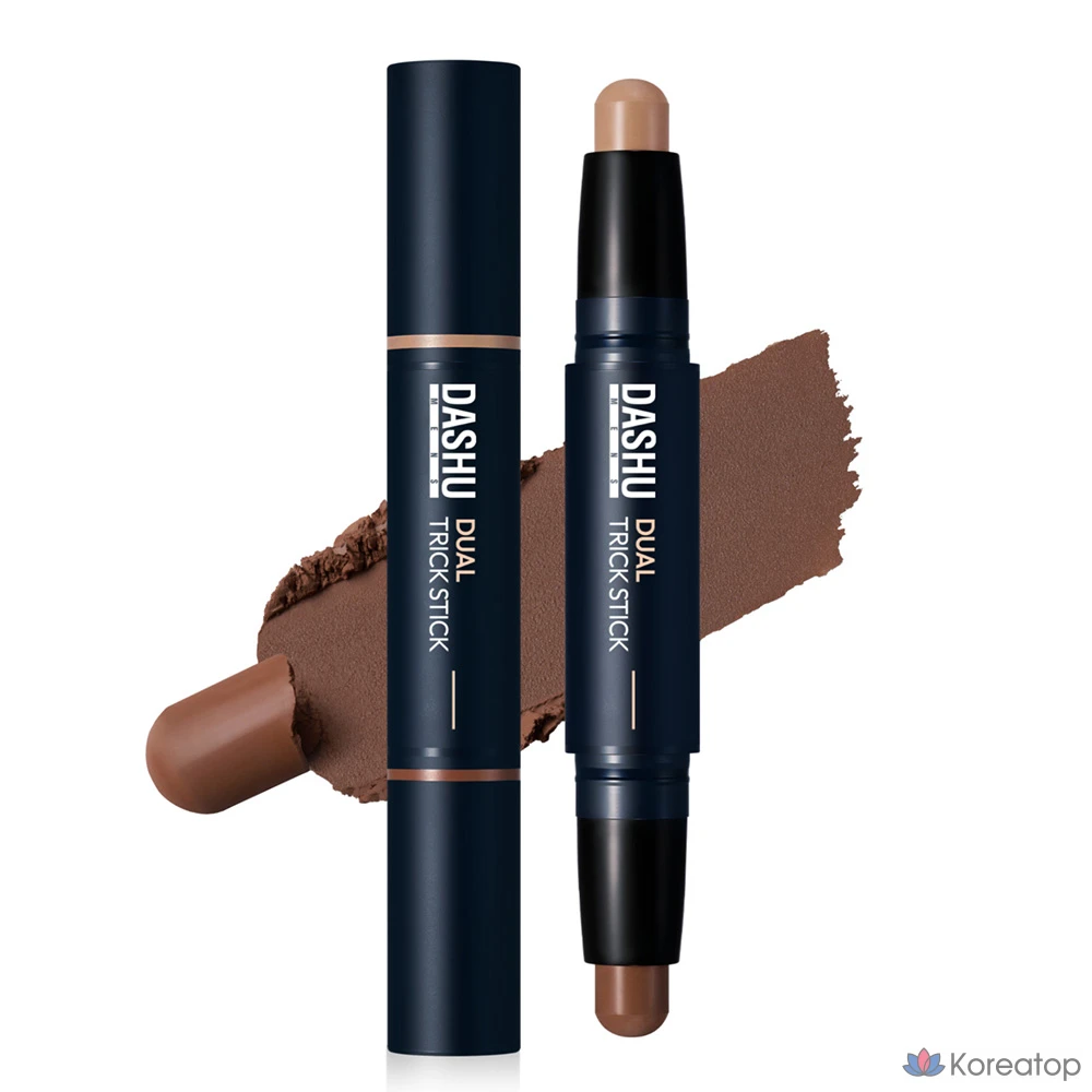 Стик для лица DASHU Men's Dual Trick Stick, оттенок Sand, 3.4 г, 1 шт.