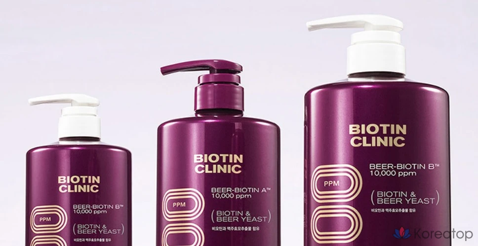Шампунь Elastine Biotin Clinic Beer Yeast Shampoo, 1 л, 1 шт.