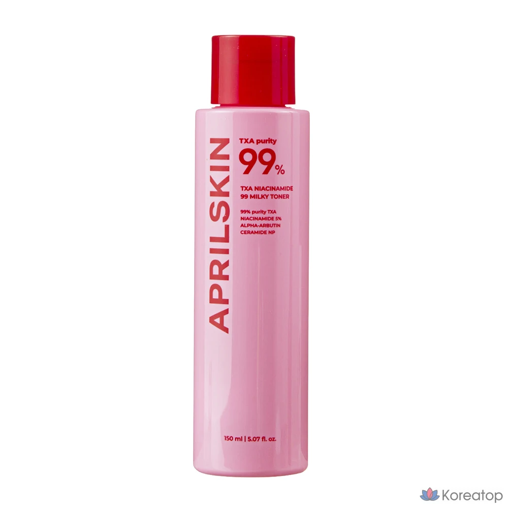 Тонер APRILSKIN TXA Niacinamide Toning Shot 99 Milky Toner, 150 мл, 1 шт.