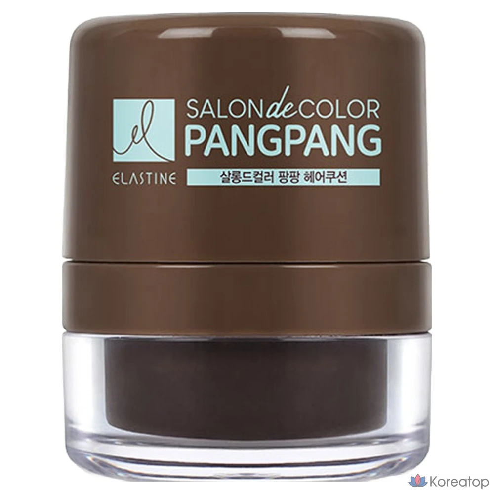 Кушон для волос Elastine Salon de Couleur Pang Pang, оттенок 짙은갈색, 1 шт.