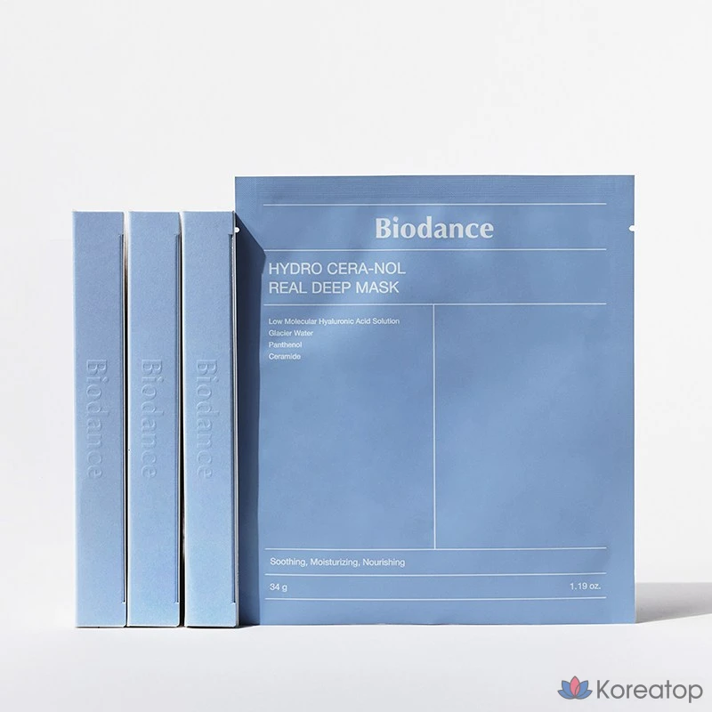 Тканевая маска для лица Biodance Hydro Ceranol Real Deep Mask, 12 шт., фото 10