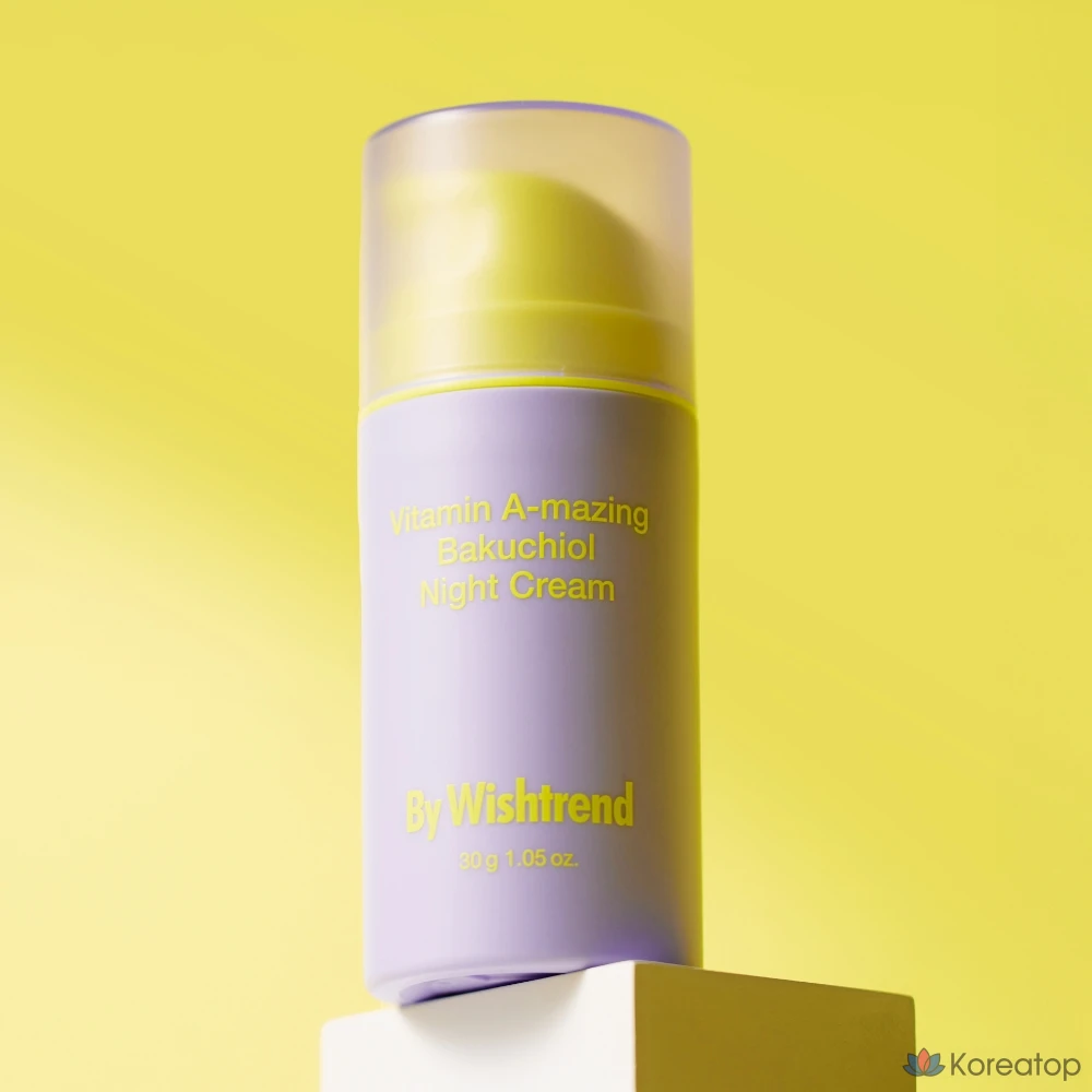 Ночной крем By Wishtrend Vitamin Amazing Bakuchiol Night Cream, 30 г, 1 шт.