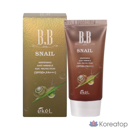 ВВ-крем Ekel Snail BB Cream SPF50+ PA+++, 50 мл, 1 шт.
