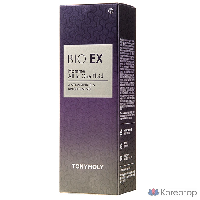 Флюид для лица Tony Moly Bio EX Homme All-in-One Fluid, 130 мл, 1 шт.