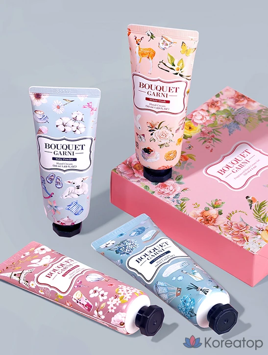Набор для ухода Bouquet Garni Hand Cream 4-piece Set, 5 шт., фото 3